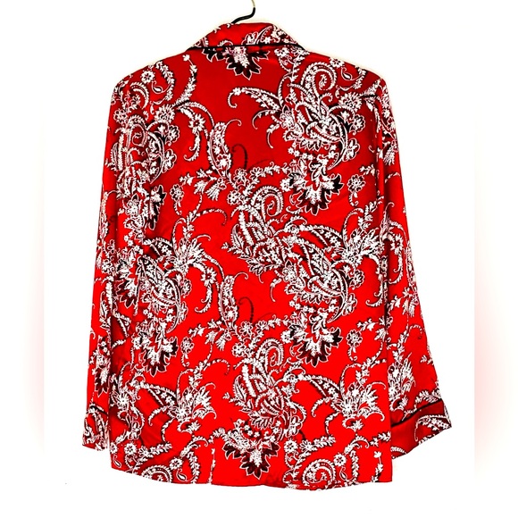 Cabernet by Sleep Sense Coordinating Satin Pajama Set - Picture 2 of 15